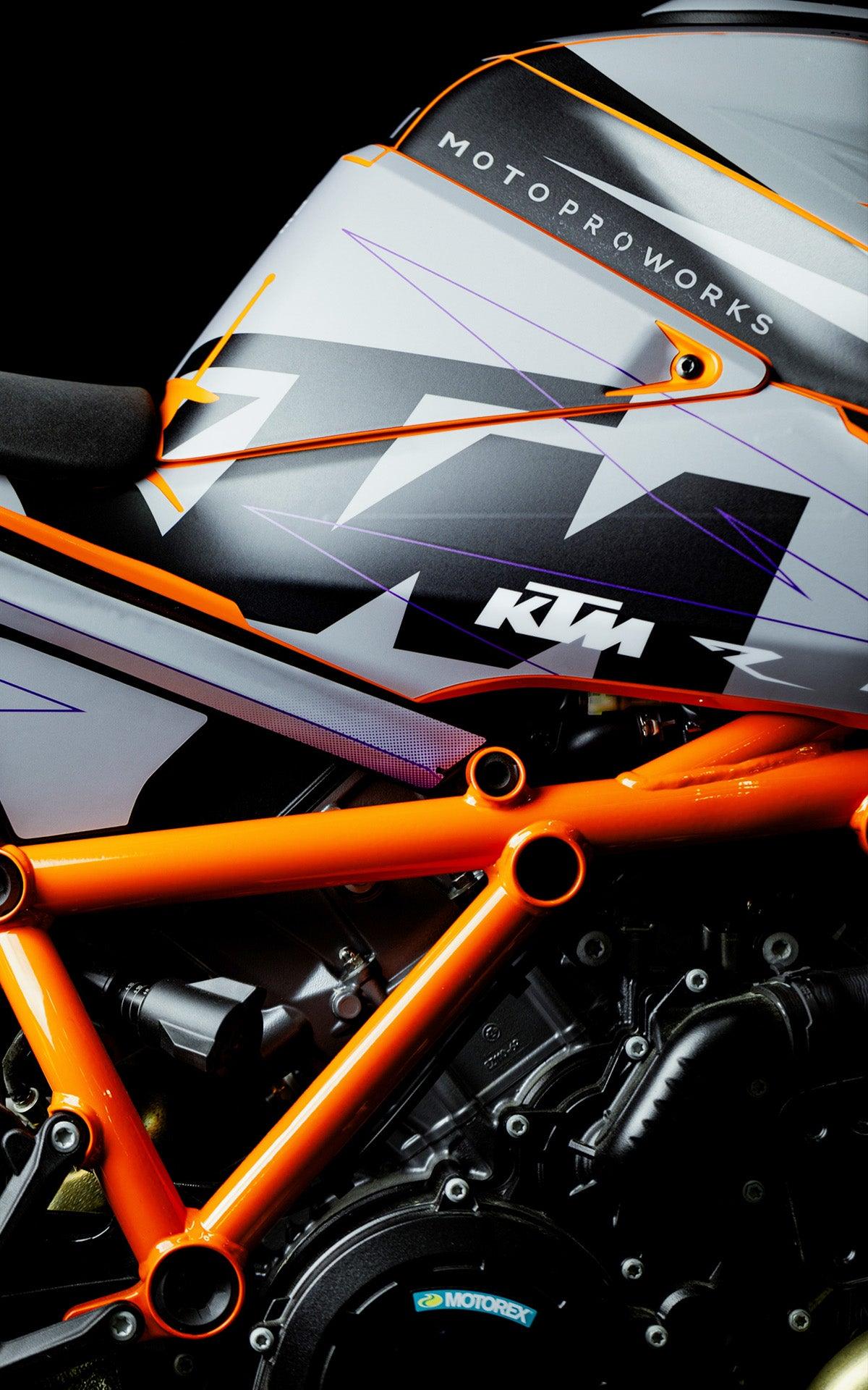 KTM 1390 Super Duke R/Evo GRAPHICS - "Revel" (Chalk) - MotoProWorks