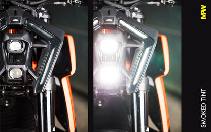 KTM 1390 Super Duke R/Evo Premium Headlight tinted film - MotoProWorks