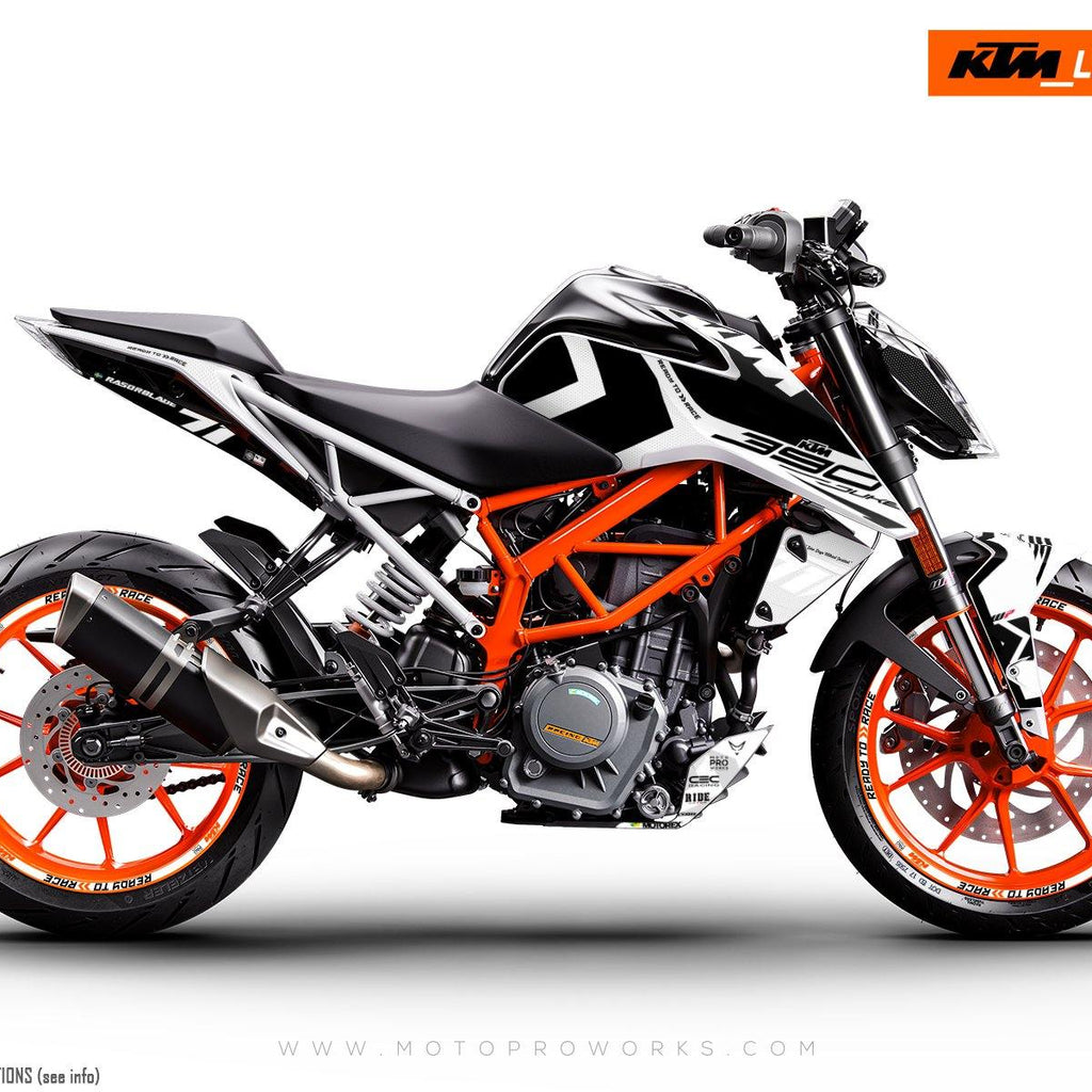 Motorcycle Duke 200 Bs4 White Colour KTM 200 Duke STD On Road