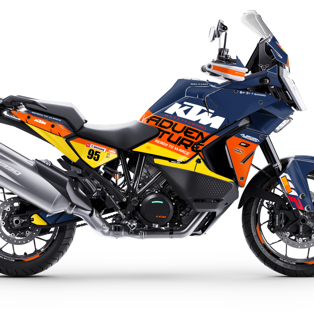 KTM 1390 Super Adventure Graphics – Waypointer Dawn | By MotoProWorks