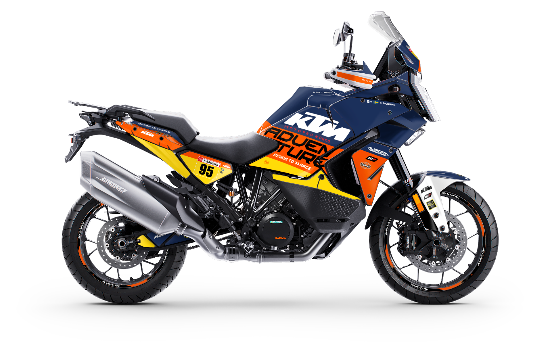 KTM 1390 Super Adventure GRAPHICS - "Waypointer" (Dawn)