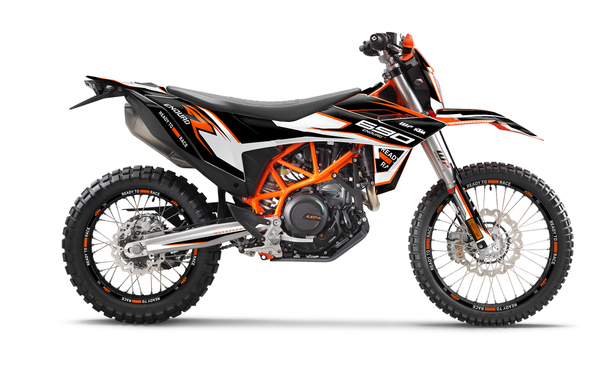 KTM 690 Enduro R 2026 DEKOR - "District" (Schwarz)