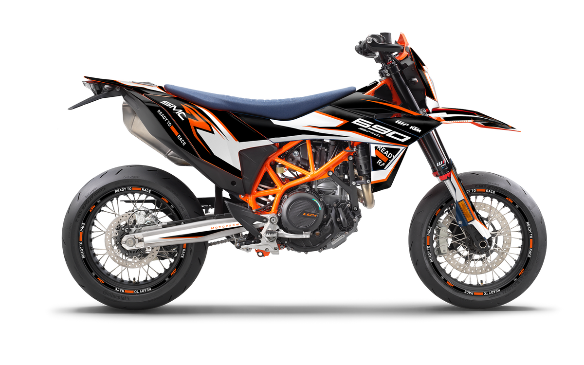 KTM 690 SMC-R 2026 DEKOR - "District" (Schwarz)