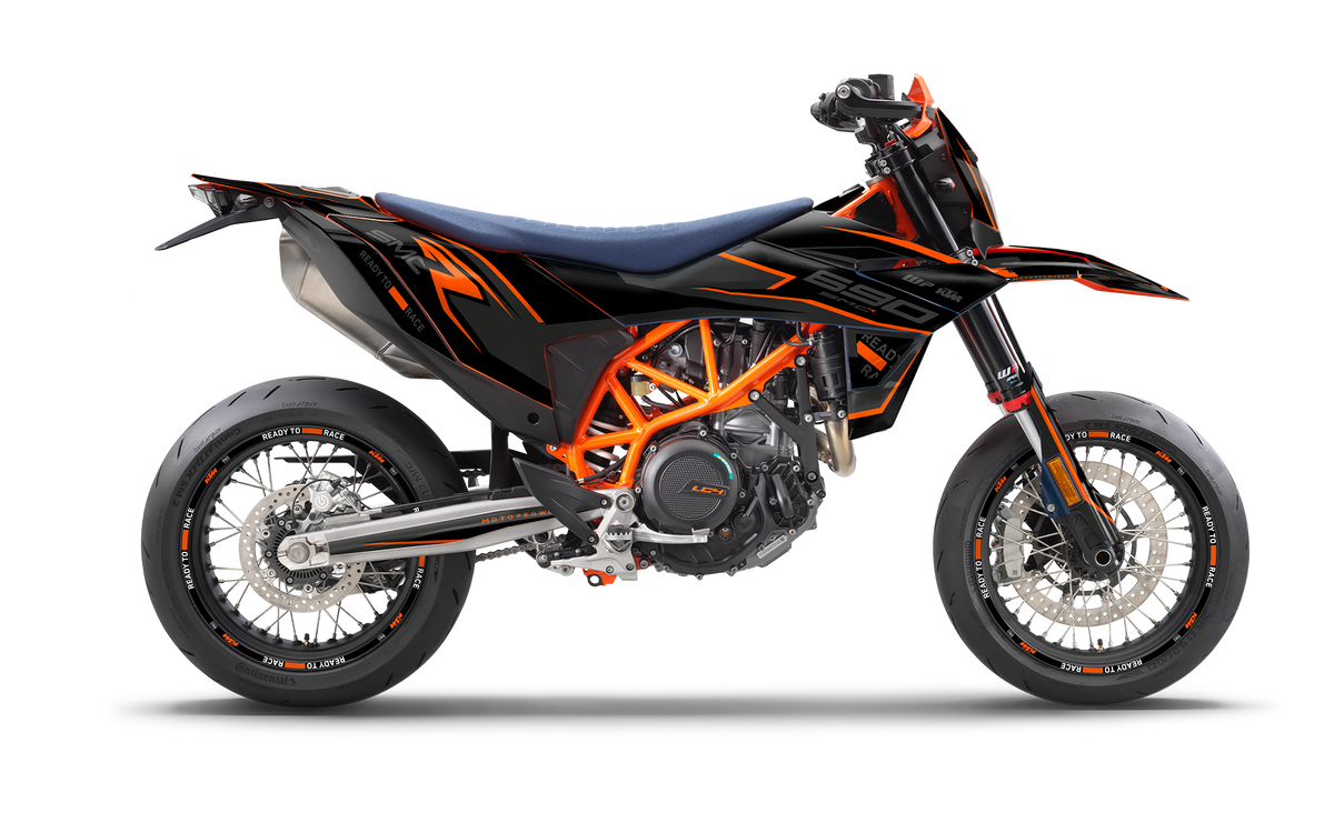 KTM 690 SMC-R 2026 DEKOR - "District" (Grau)
