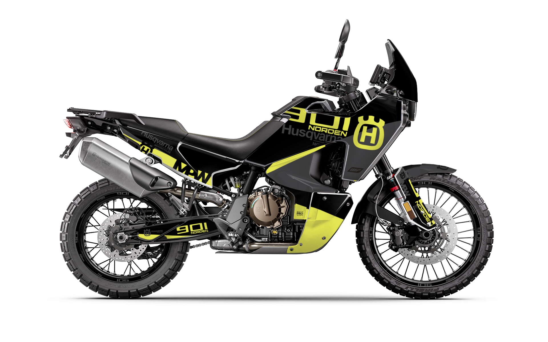HUSQVARNA Norden 901 GRAPHICS - "NineOhTwo" (Black/Yellow)