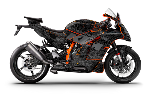 KTM 990 RC R Graphics – Polyatomic Stealth | By MotoProWorks