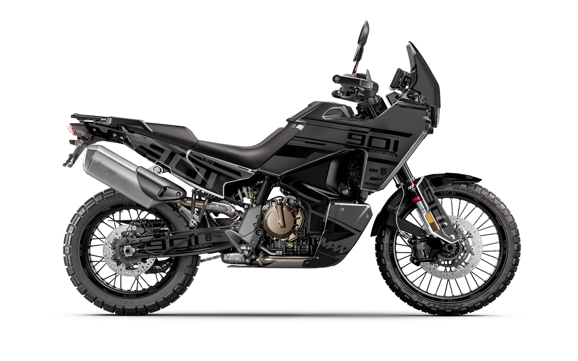 HUSQVARNA Norden 901 GRAPHICS - "Quest" (Black)