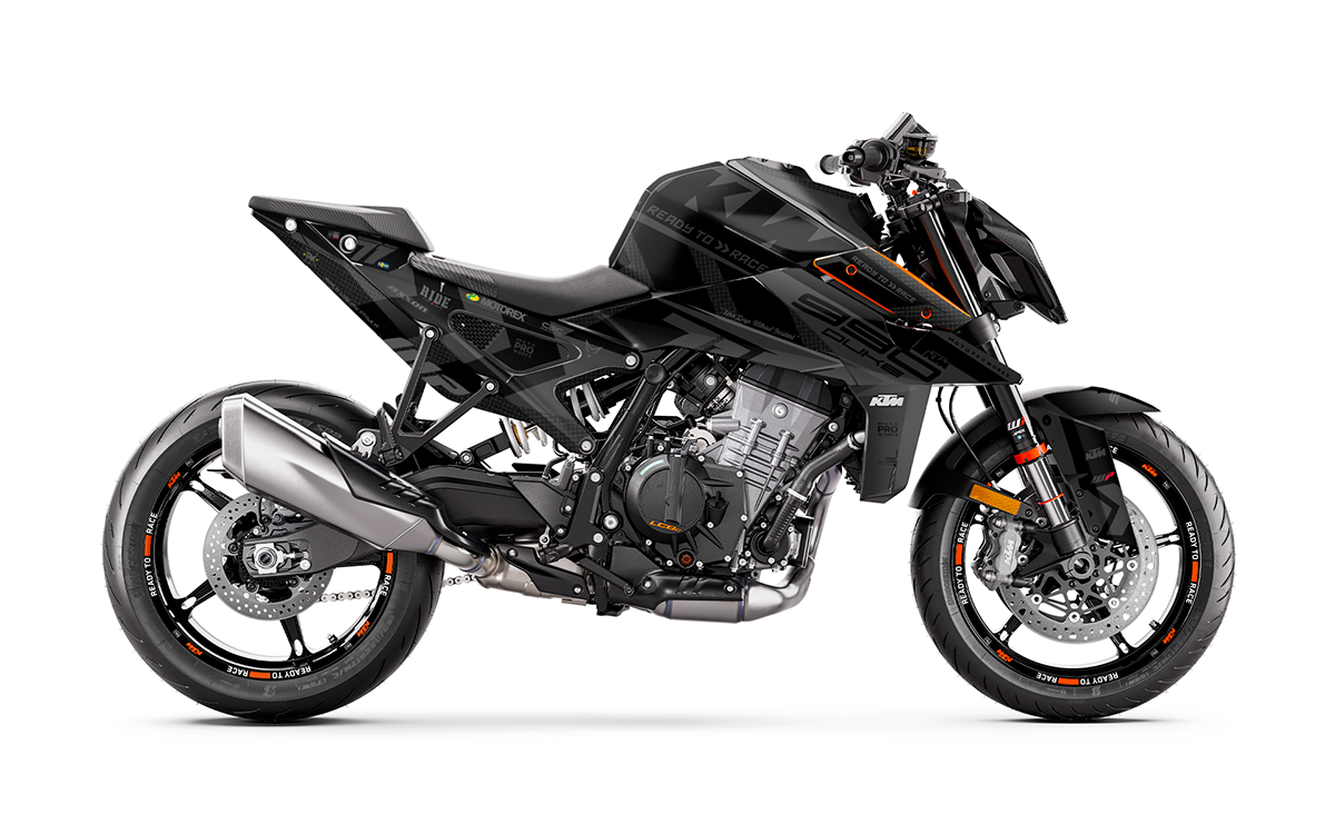 KTM 990 Duke GRAPHICS - "Rasorblade" (Stealth)
