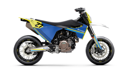 Husqvarna 701 Enduro GRAPHICS - "Duoline" (Blue)