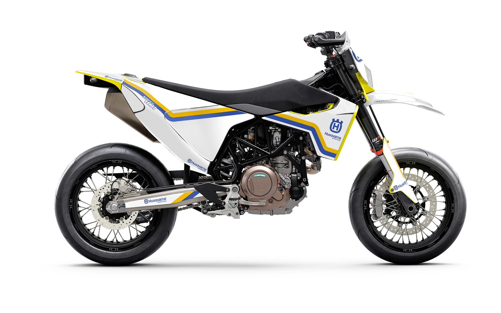 Husqvarna 701 Enduro GRAPHICS - "Regal" (White)