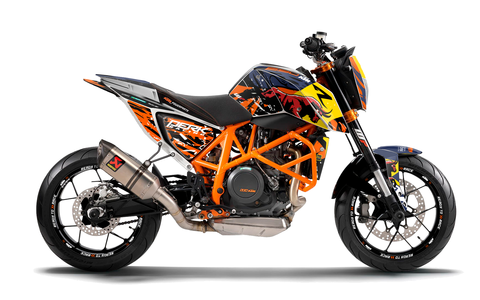 KTM 690 Duke GRAPHICS - "Striker" (Alpha)
