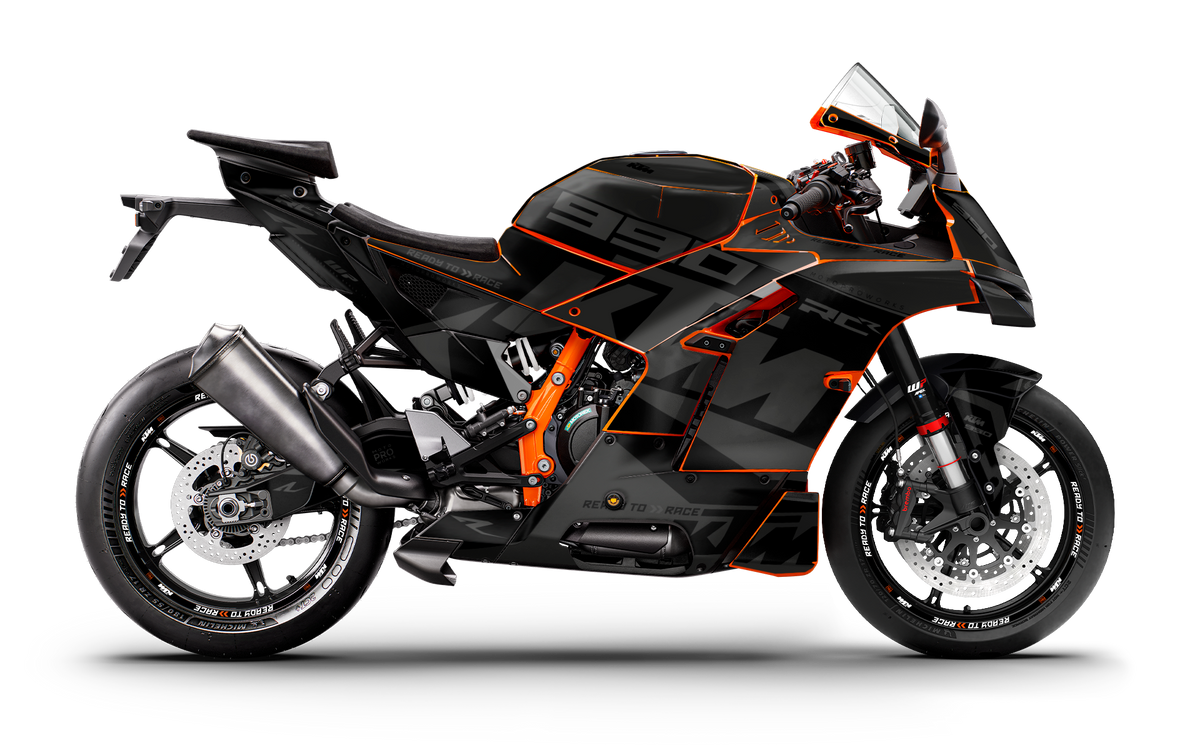 KTM 990 RC R Graphics – Torque Black | By MotoProWorks