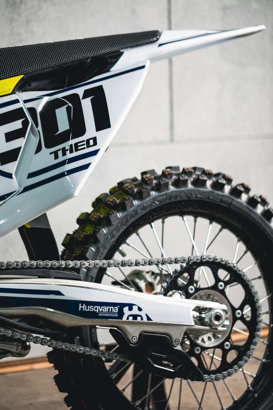 Husqvarna FC/TC GRAPHICS - "Fastlane" (White)