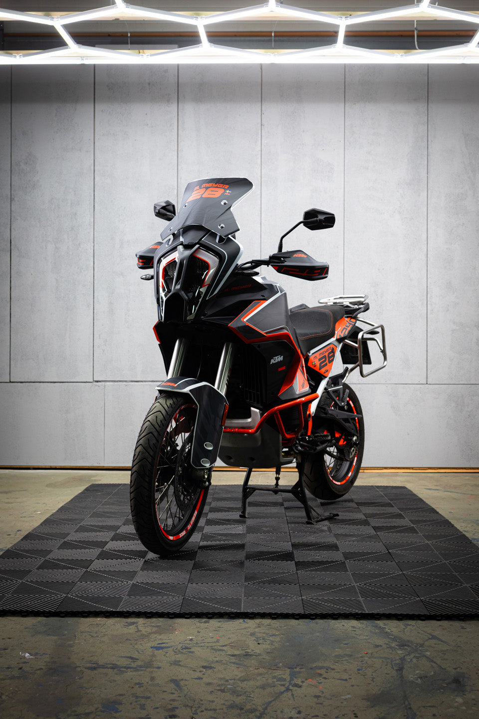 KTM 1290 Super Adventure GRAPHICS - "Fragment" (Black/Orange)