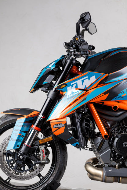 KTM 1390 Super Duke R/Evo GRAPHICS - "Nebula" (Blue) - MotoProWorks