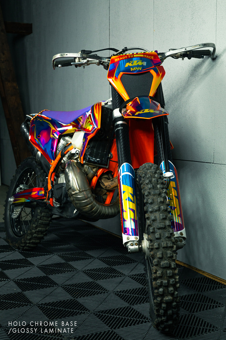 KTM EXC / EXC-F GRÁFICOS - “Veltrix” (Naranja)