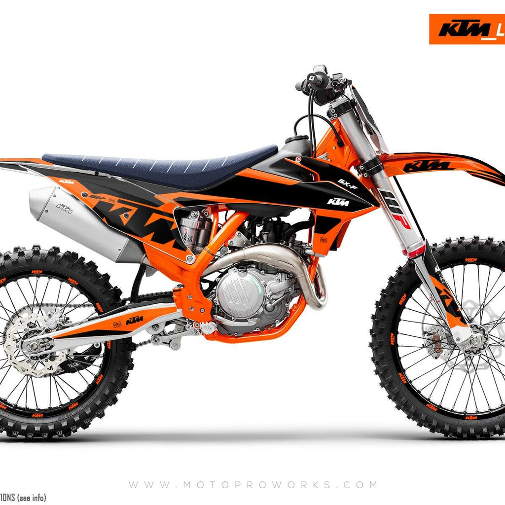 ktm fahrrad orange schwarz KTM XC / XC-F / XC-W DEKOR