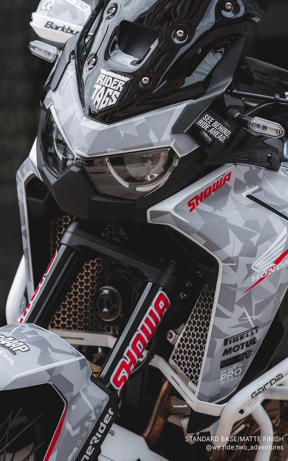 Honda Africa Twin GRAFIIKAT - "Flake" (We-Ride Edition)