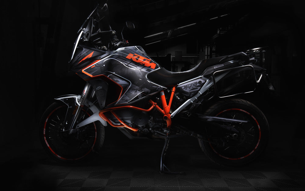 KTM 1290 Super Adventure GRAPHICS - “Striker” (Nova)