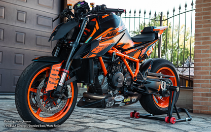 KTM 1290 Super Duke R GRAPHICS - "Nebula" (Orange)