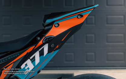 KTM 1290 Super Duke R GRAPHICS - "Nebula" (Blue) - MotoProWorks