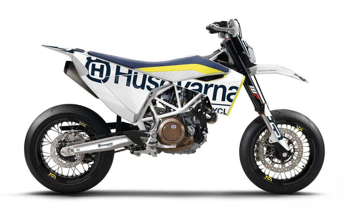 Husqvarna 701 GRAPHICS - "STATEMENT" (White)