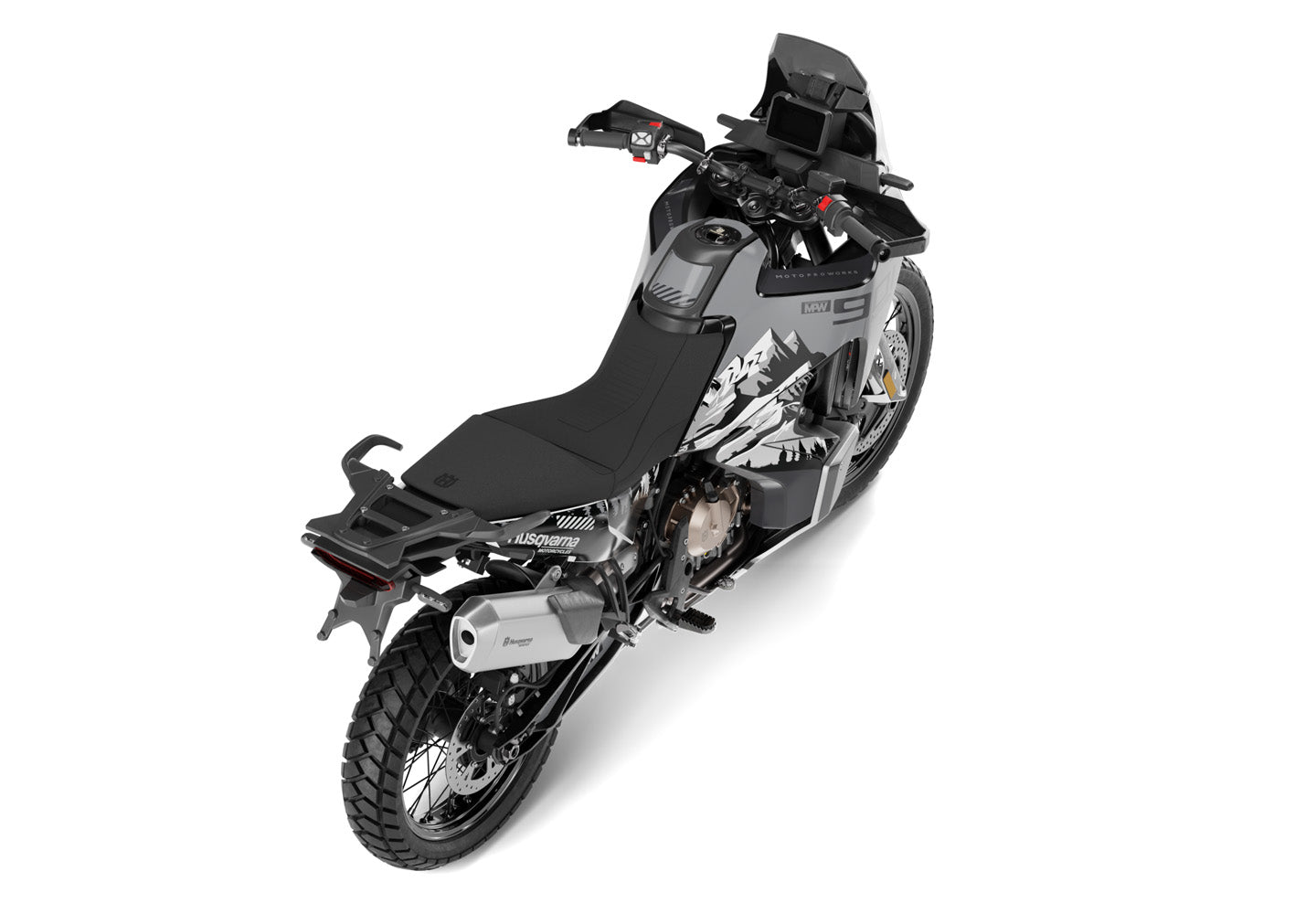 HUSQVARNA Norden 901 GRAPHICS - “Outlander" (Grey)