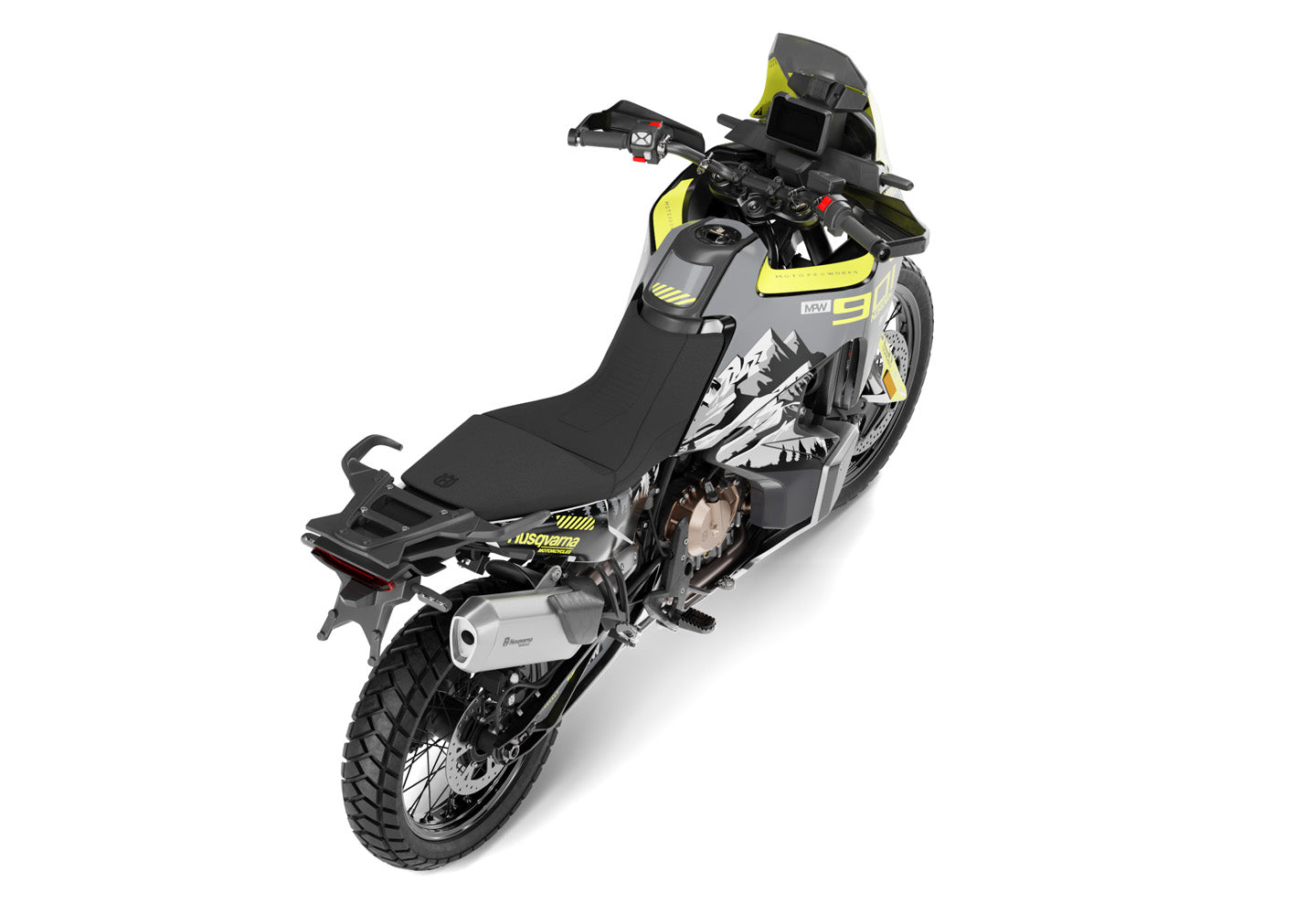 HUSQVARNA Norden 901 GRAPHICS - “Outlander" (Yellow)