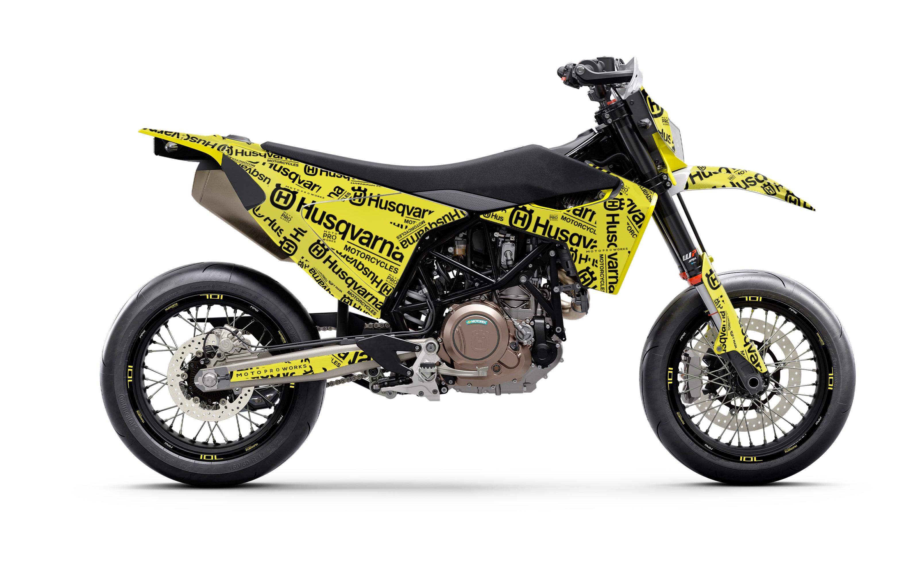 Husqvarna 701 GRAPHICS - "Prototype" (Yellow) - MotoProWorks