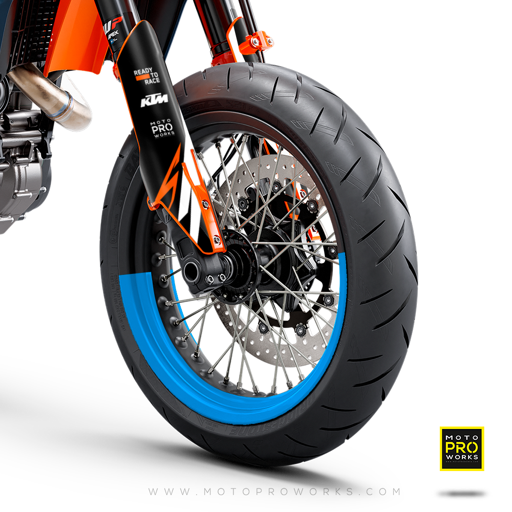 Speichenlos 50/50 - Supermoto Felgendekor