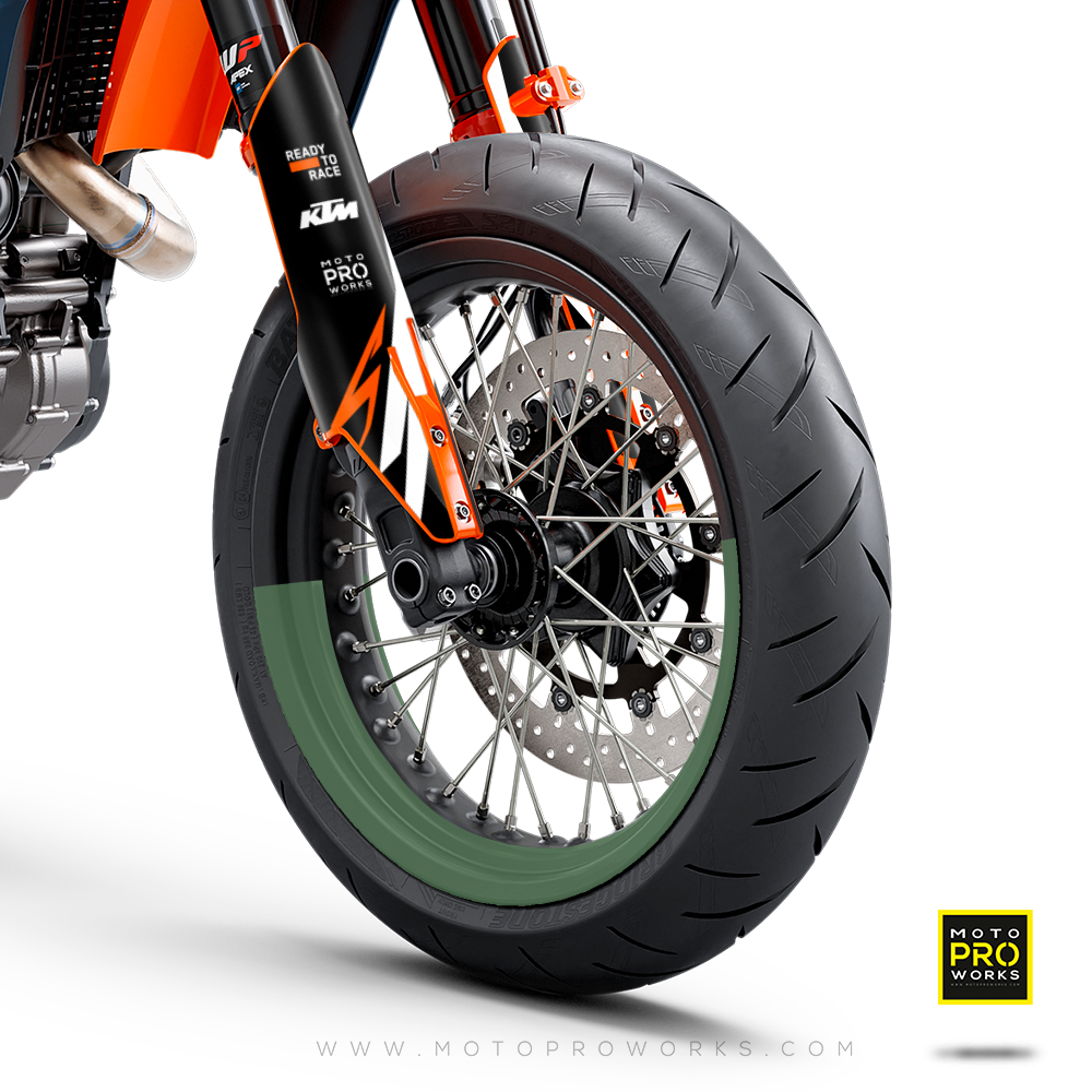 Speichenlos 50/50 - Supermoto Felgendekor