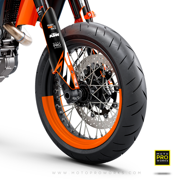 Spokeless 50/50 - Supermoto Rim Wraps – MotoProWorks