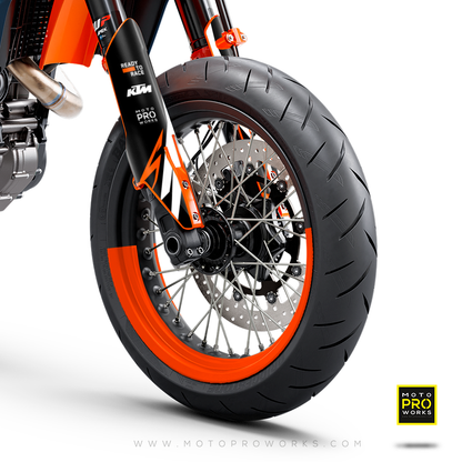 Speichenlos 50/50 - Supermoto Felgendekor