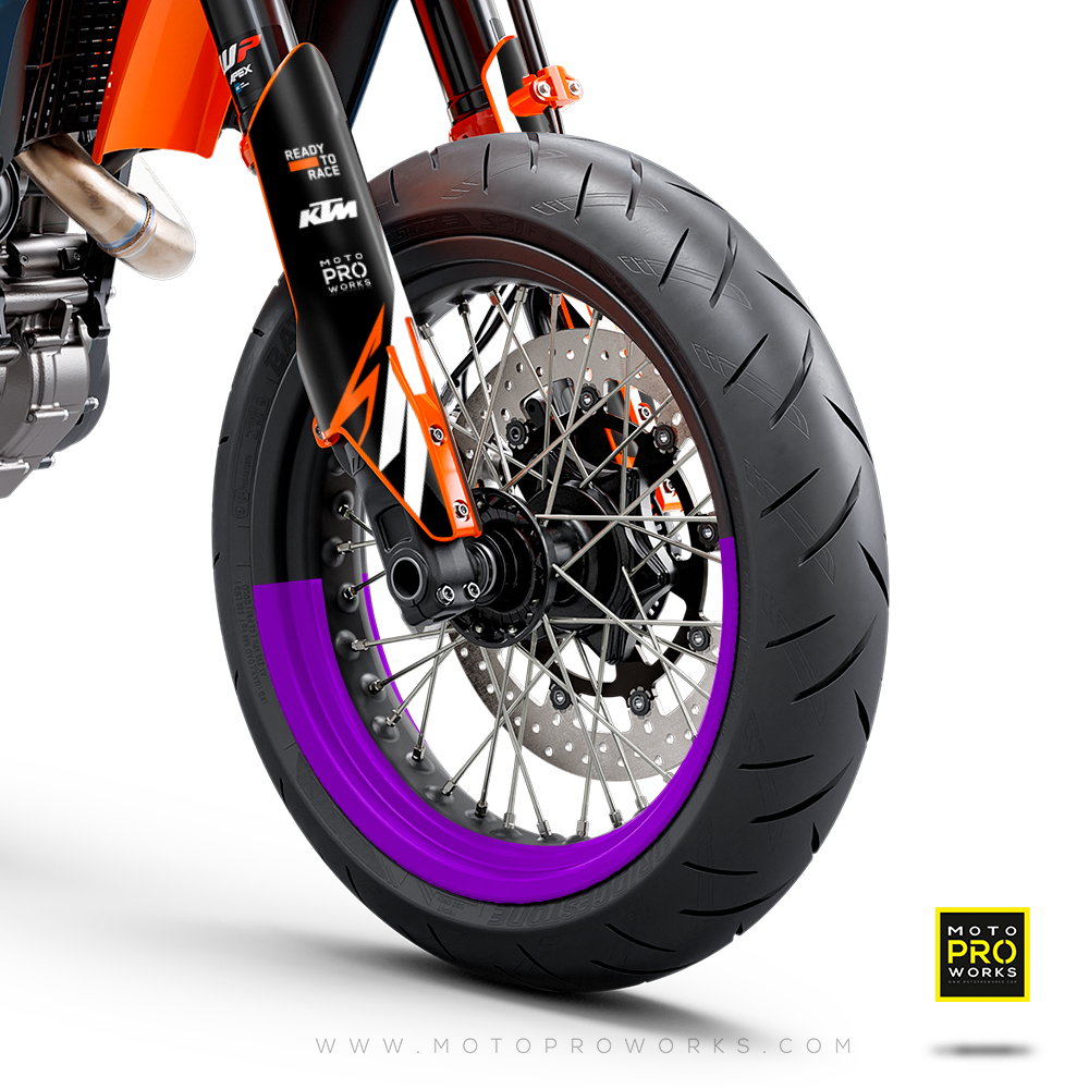 Speichenlos 50/50 - Supermoto Felgendekor