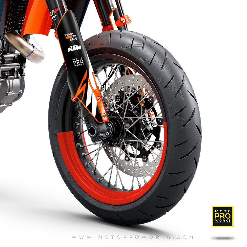 Speichenlos 50/50 - Supermoto Felgendekor