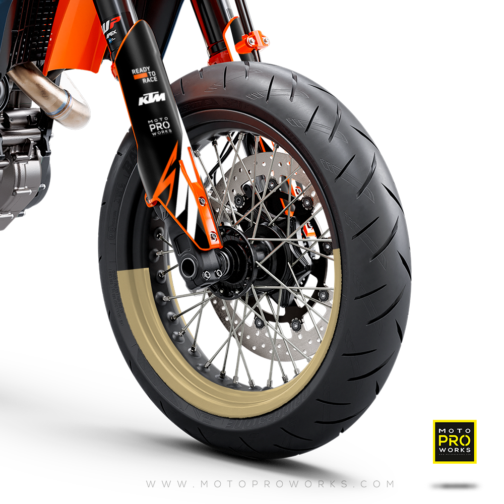 Speichenlos 50/50 - Supermoto Felgendekor