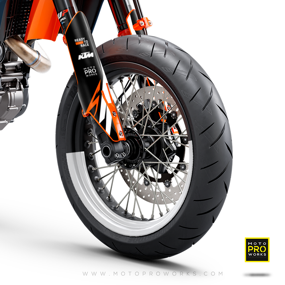 Speichenlos 50/50 - Supermoto Felgendekor