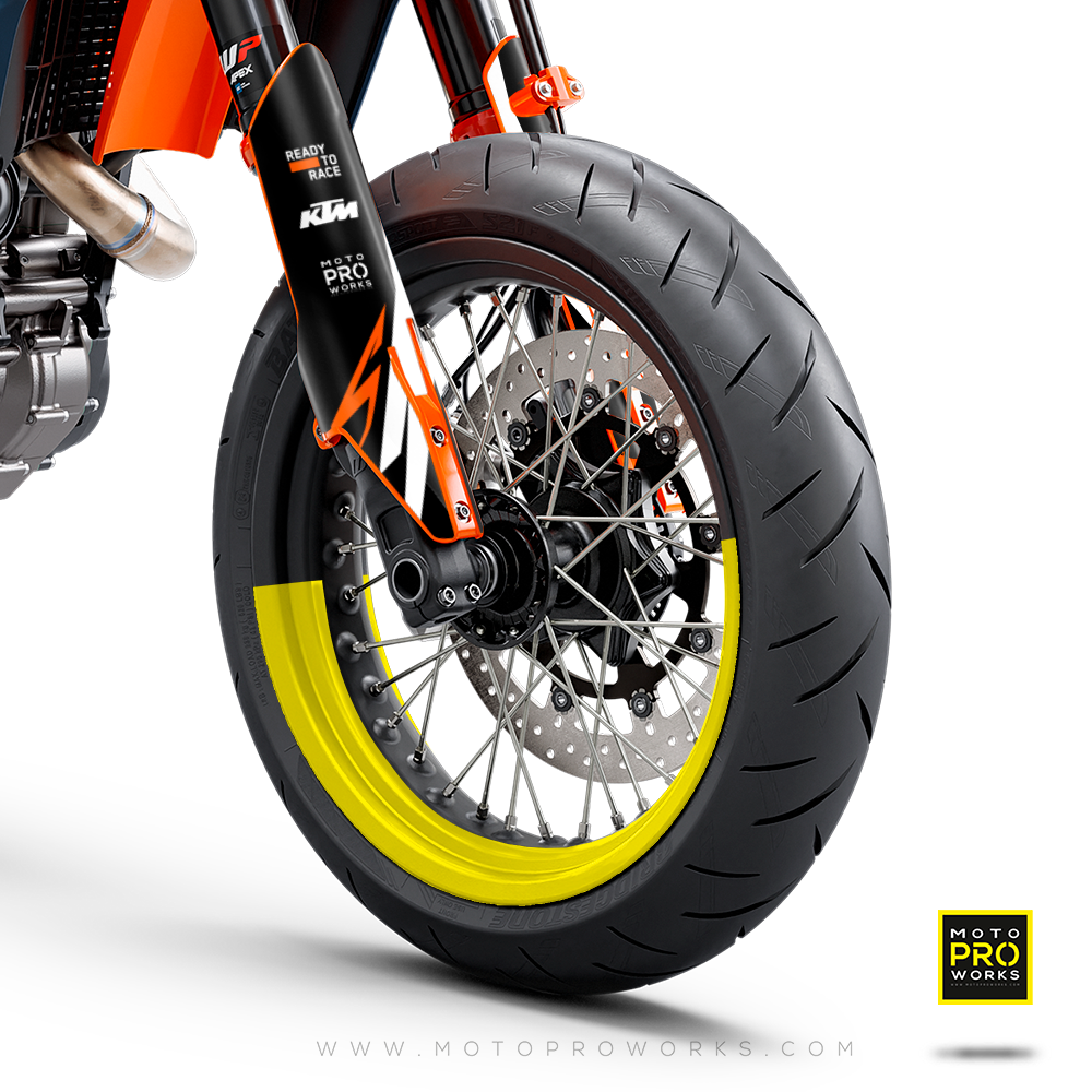 Speichenlos 50/50 - Supermoto Felgendekor