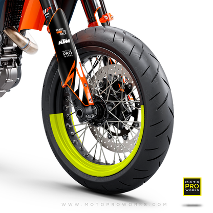 Speichenlos 50/50 - Supermoto Felgendekor