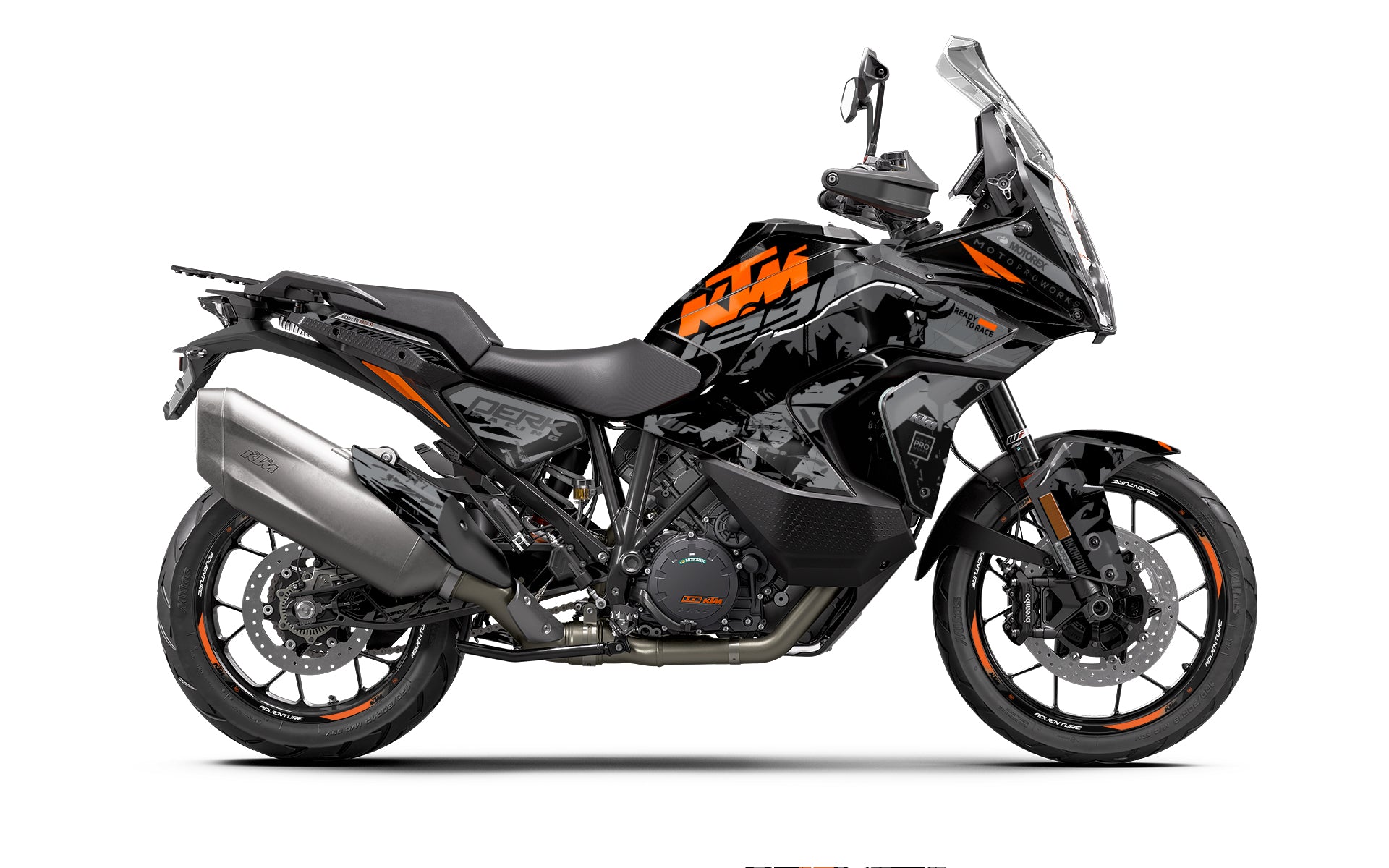 KTM 1290 Super Adventure GRAPHICS - “Striker” (Nova)