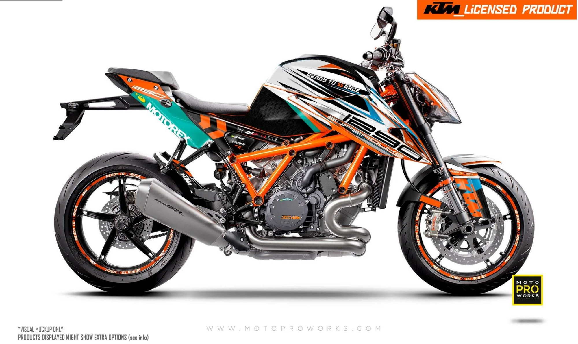 *OUTLET!* – KTM 1290 Super Duke R 2020-2022 - GLOSSY KIT - &quot;Vortex&quot; (Qster)