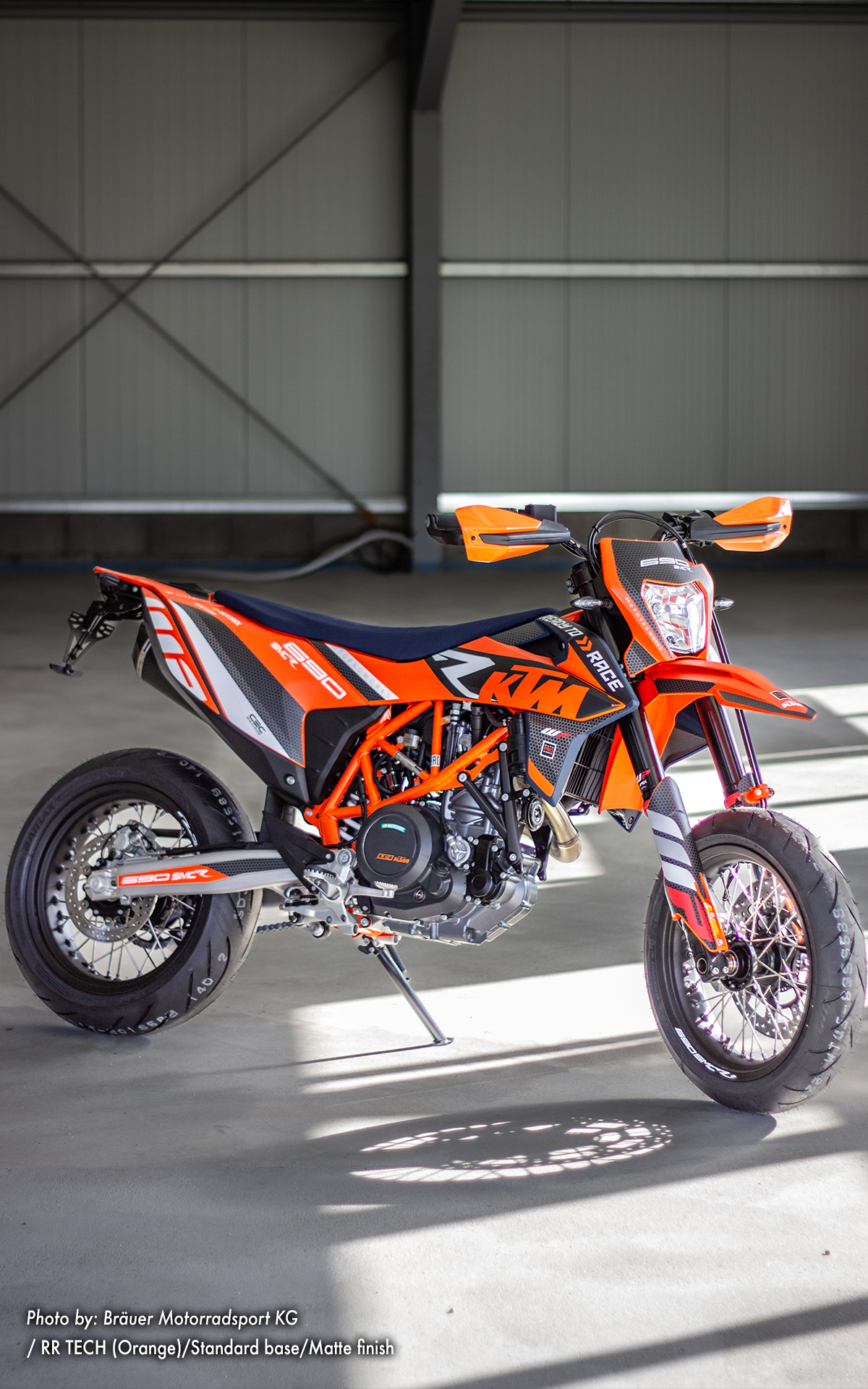 KTM 690 Enduro GRAPHICS - "RR-Tech" (Orange)