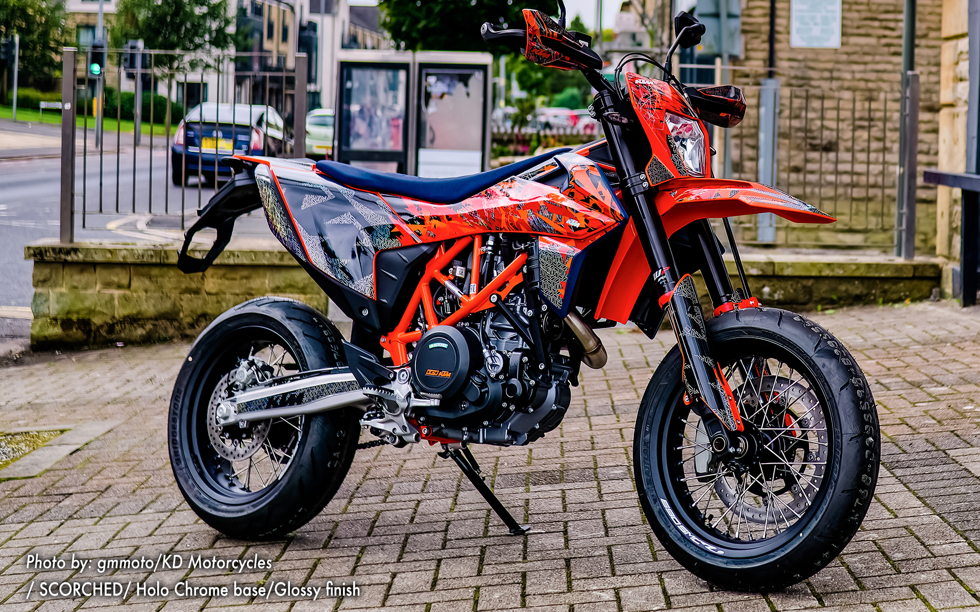 KTM 690 Enduro GRAPHICS - "Scorched" (2024 Edition)