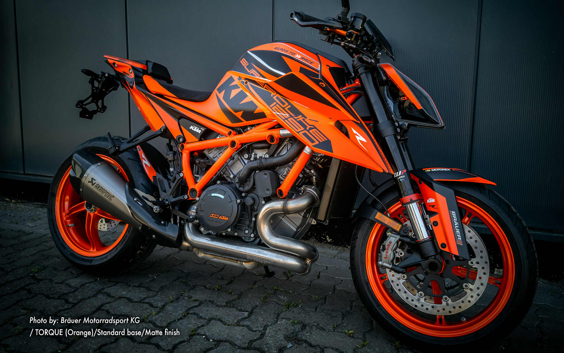 KTM 1290 Super Duke R 2020-2023 - "Torque" (Orange)