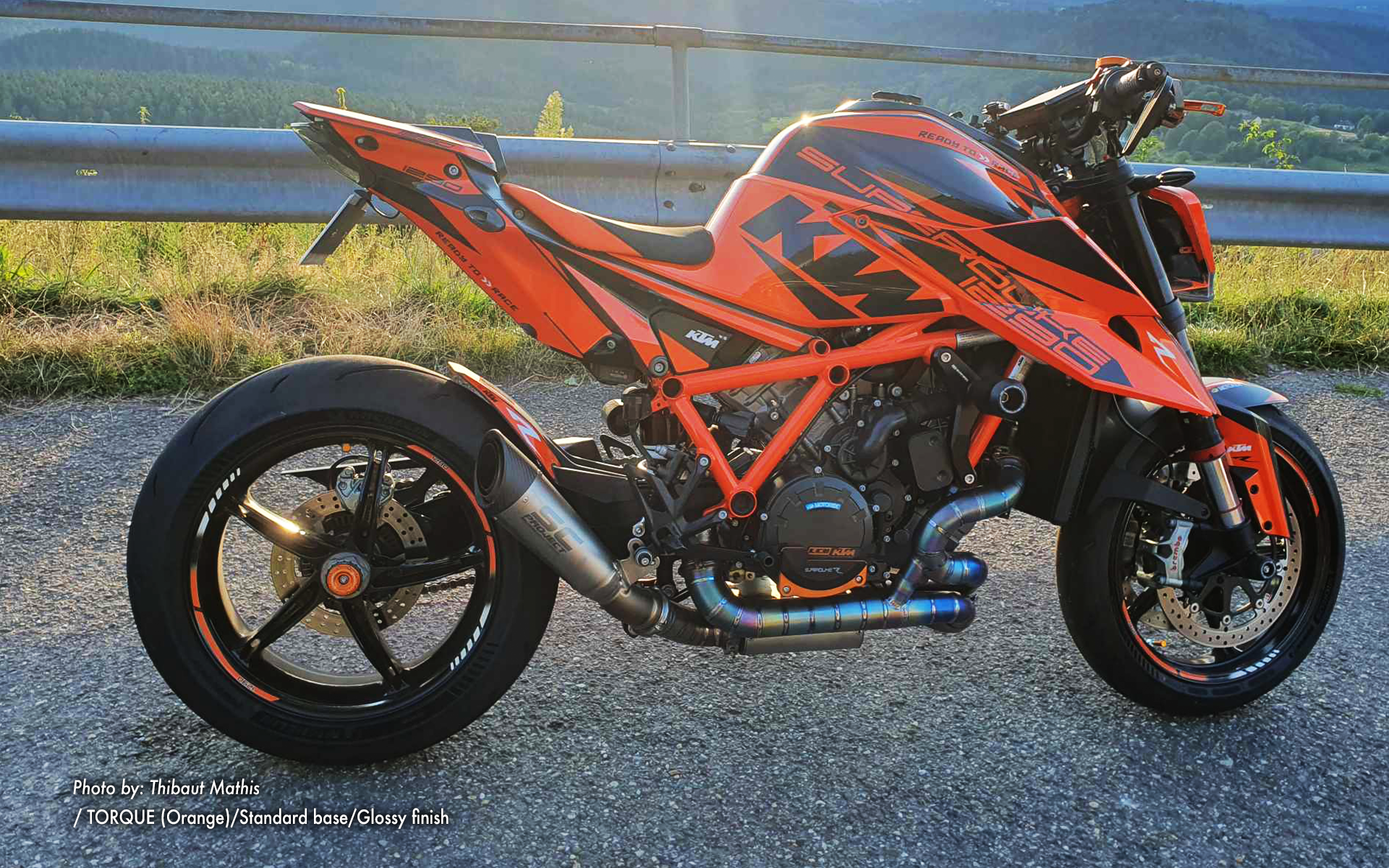 KTM 1290 Super Duke R 2020-2023 - "Torque" (Orange)