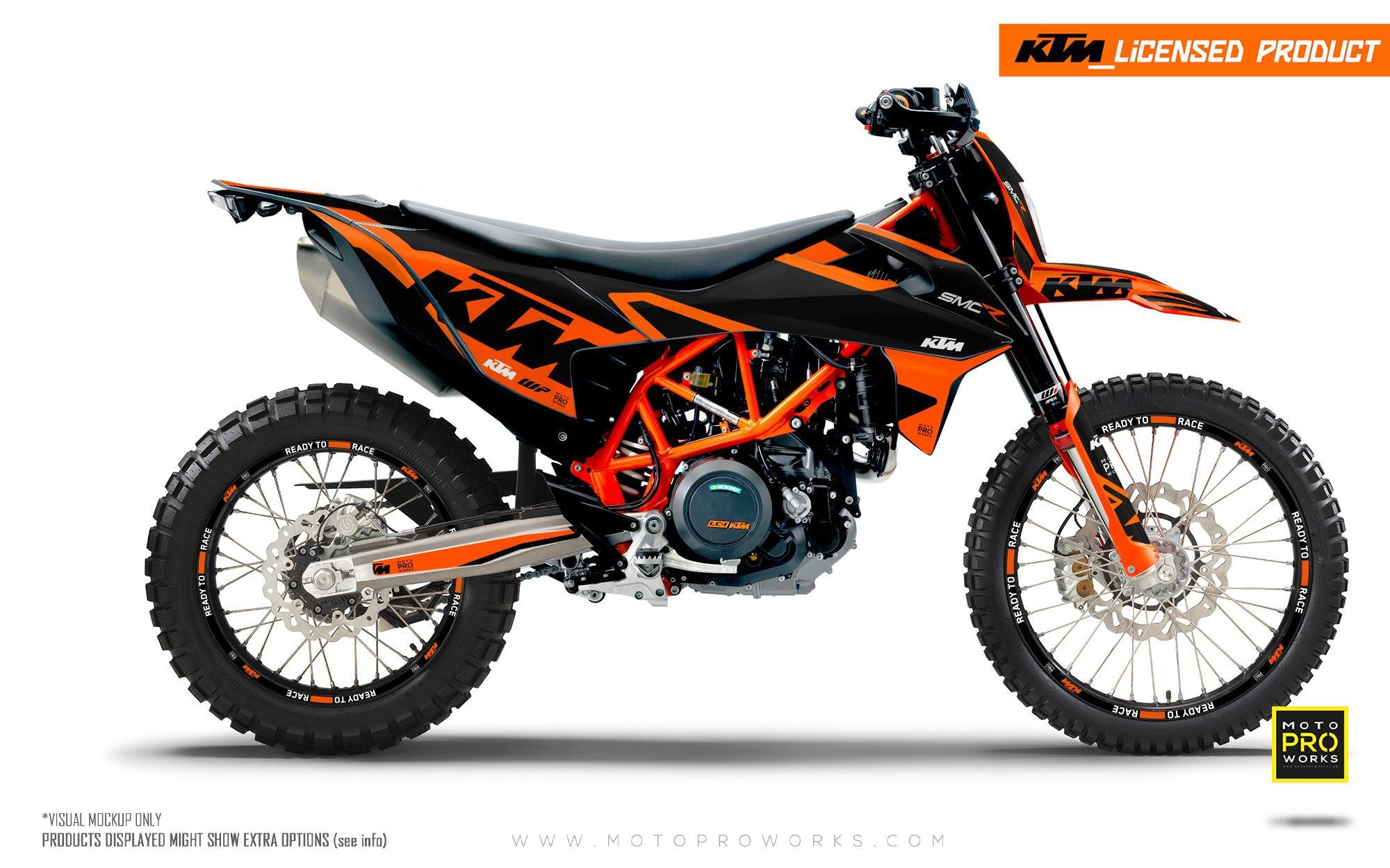 KTM GRAPHICS - 690 SMC-R "Mounty" (Black/Orange)