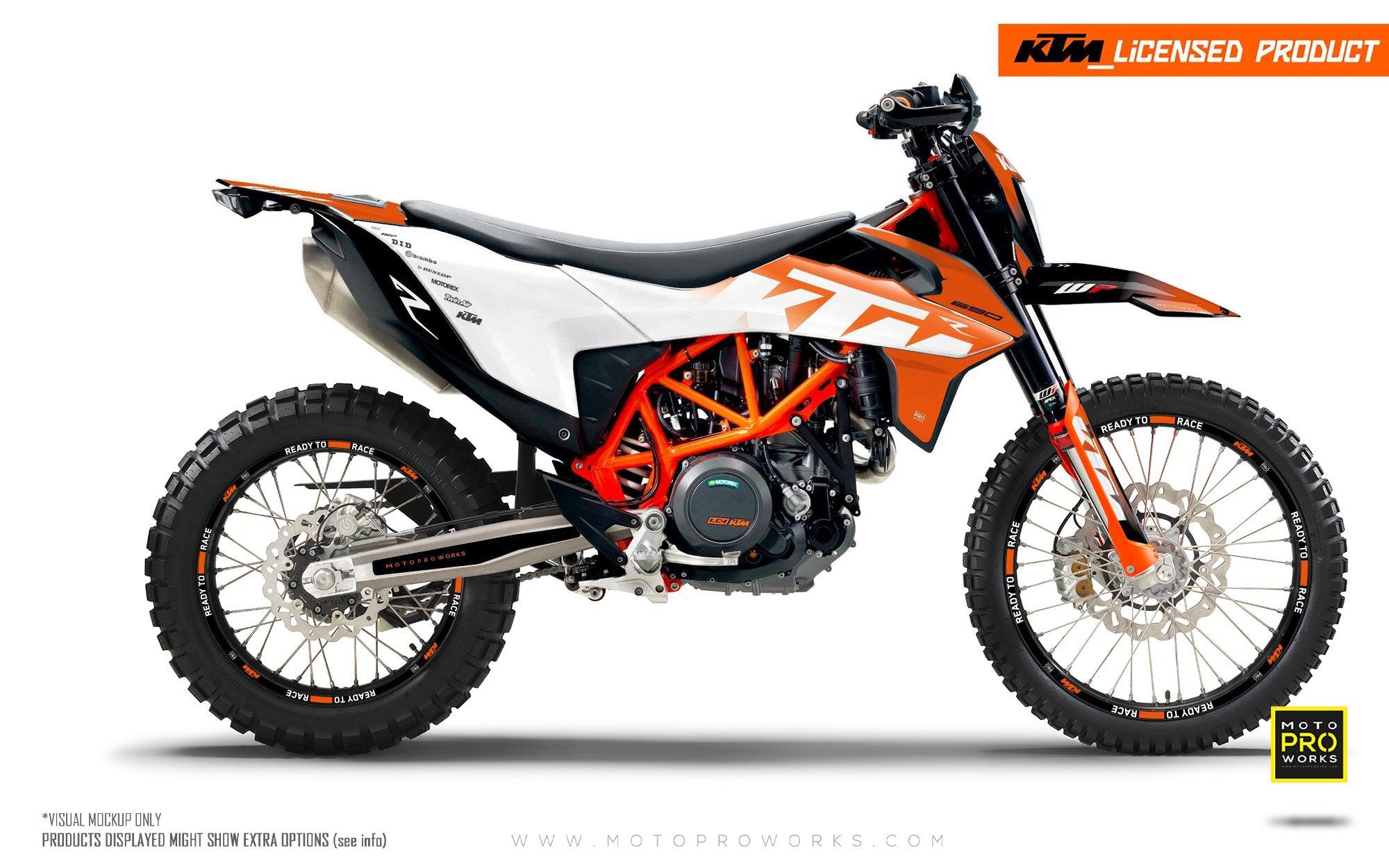 KTM GRAPHICS - "Ghost" (Orange) - MotoProWorks