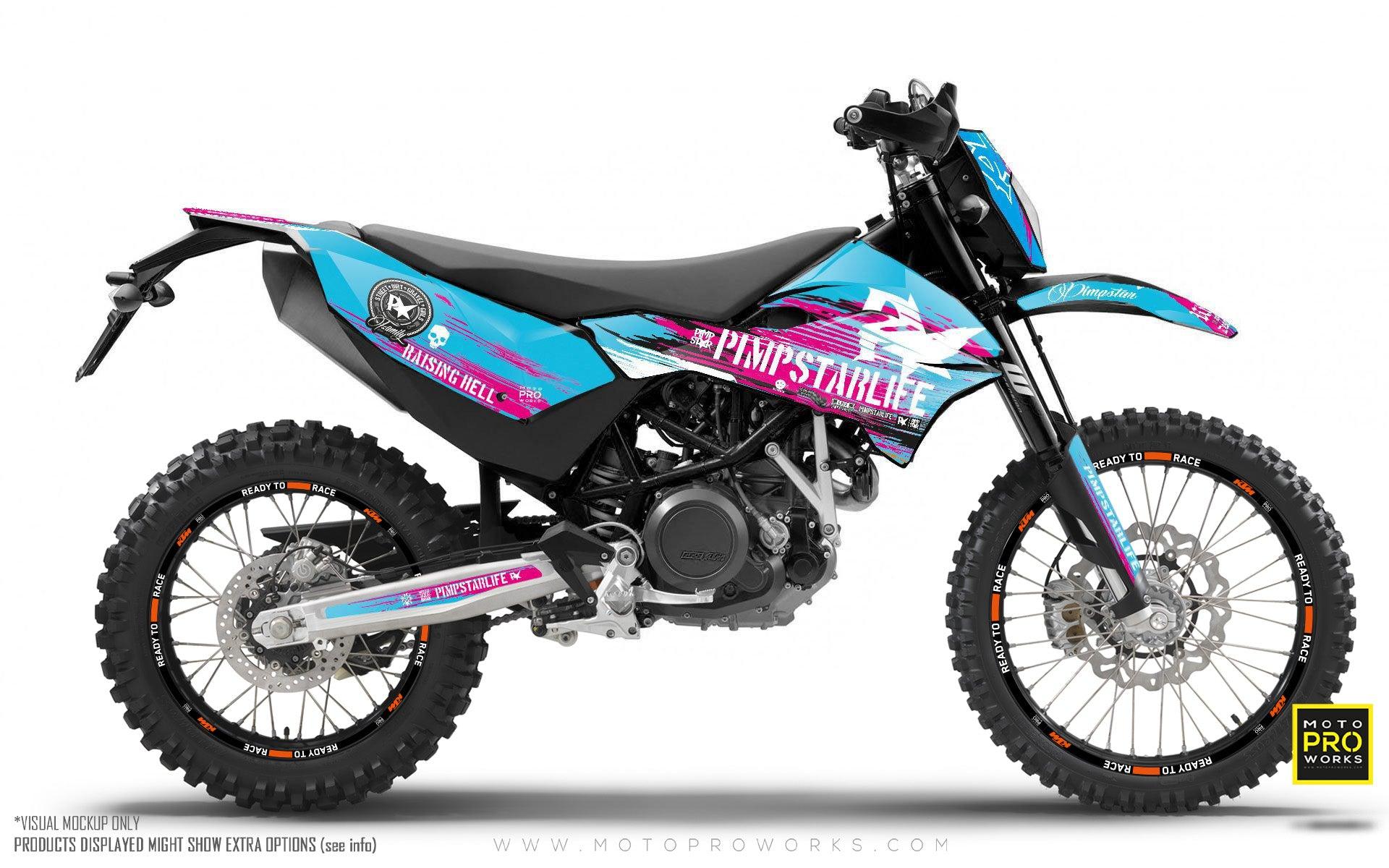 KTM GRAPHICS - Pimpstarlife "HELLION" (pink) - MotoProWorks