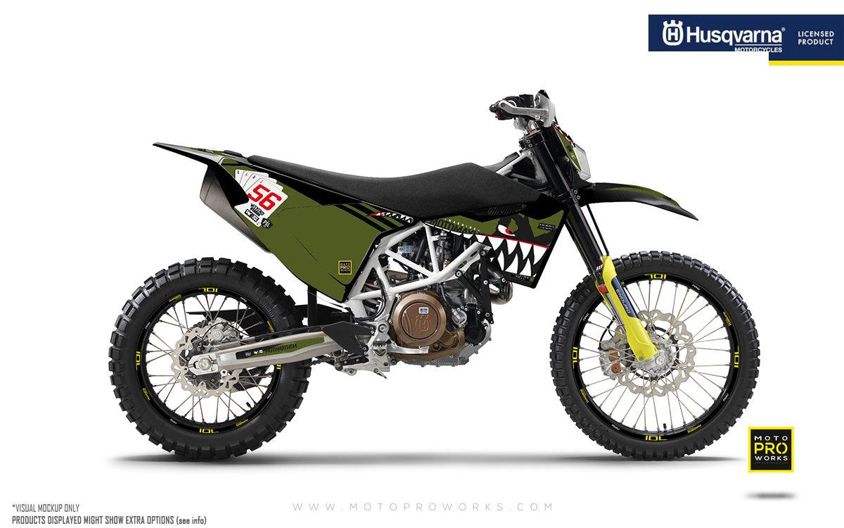 Husqvarna GRAPHICS - "HOORAH" (tank) - MotoProWorks