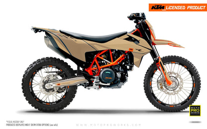 KTM GRAPHICS - 690 SMC-R "Carera" (Sand) - MotoProWorks